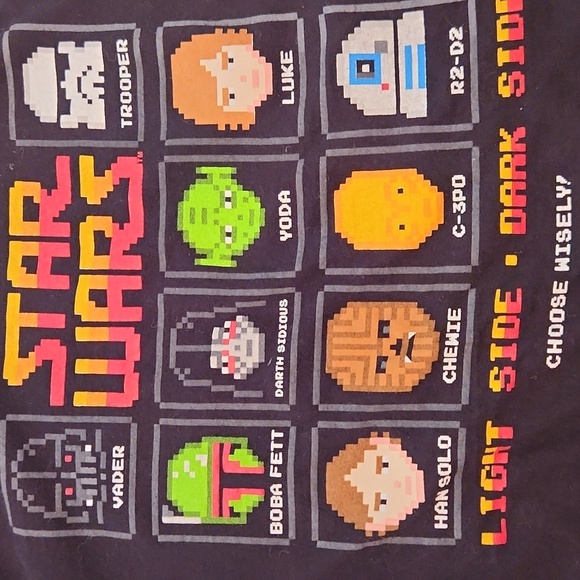 Disney Star Wars Long Sleeve Tshirt Top Size Large - Picture 3 of 6